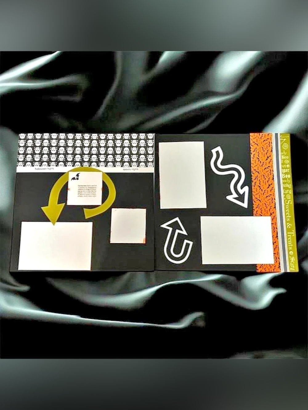Halloween Scrapbook Pages